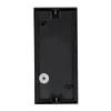 kelvo® MURANO KLV-101-0015 Φωτιστικό Τοίχου / Απλίκα για 2 Λάμπες MR16 με Ντουί GU10 AC 220-240V Αδιάβροχο IP65 - Μαύρο Ματ - Μ8 x Π8 x Υ15cm