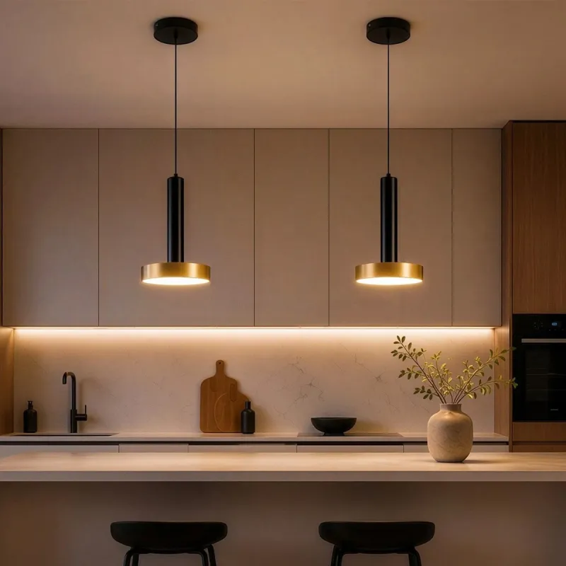 kelvo® ZANE KLV-101-0349 Κρεμαστό Φωτιστικό Οροφής LED 18W 1800lm 120° AC 220-240V IP20 Ρυθμιζόμενο Λευκό CCT με Χειριστήριο από 2700K έως 6000K Dimmable - Lumileds SMD Chip - Σατινέ Χρυσό Βούρτσας & Μαύρο Ματ - Μ15 x Π15 x Υ20cm - 3 Χρόνια Εγγύηση kelvo® ZANE KLV-101-0349 Κρεμαστό Φωτιστικό Οροφής LED 18W 1800lm 120° AC 220-240V IP20 Ρυθμιζόμενο Λευκό CCT με Χειριστήριο από 2700K έως 6000K Dimmable - Lumileds SMD Chip - Σατινέ Χρυσό Βούρτσας & Μαύρο Ματ - Μ15 x Π15 x Υ20cm - 3 Χρόνια Εγγύηση