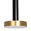 kelvo® ZANE KLV-101-0349 Κρεμαστό Φωτιστικό Οροφής LED 18W 1800lm 120° AC 220-240V IP20 Ρυθμιζόμενο Λευκό CCT με Χειριστήριο από 2700K έως 6000K Dimmable - Lumileds SMD Chip - Σατινέ Χρυσό Βούρτσας & Μαύρο Ματ - Μ15 x Π15 x Υ20cm - 3 Χρόνια Εγγύηση kelvo® ZANE KLV-101-0349 Κρεμαστό Φωτιστικό Οροφής LED 18W 1800lm 120° AC 220-240V IP20 Ρυθμιζόμενο Λευκό CCT με Χειριστήριο από 2700K έως 6000K Dimmable - Lumileds SMD Chip - Σατινέ Χρυσό Βούρτσας & Μαύρο Ματ - Μ15 x Π15 x Υ20cm - 3 Χρόνια Εγγύηση