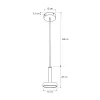 kelvo® ZANE KLV-101-0349 Κρεμαστό Φωτιστικό Οροφής LED 18W 1800lm 120° AC 220-240V IP20 Ρυθμιζόμενο Λευκό CCT με Χειριστήριο από 2700K έως 6000K Dimmable - Lumileds SMD Chip - Σατινέ Χρυσό Βούρτσας & Μαύρο Ματ - Μ15 x Π15 x Υ20cm - 3 Χρόνια Εγγύηση kelvo® ZANE KLV-101-0349 Κρεμαστό Φωτιστικό Οροφής LED 18W 1800lm 120° AC 220-240V IP20 Ρυθμιζόμενο Λευκό CCT με Χειριστήριο από 2700K έως 6000K Dimmable - Lumileds SMD Chip - Σατινέ Χρυσό Βούρτσας & Μαύρο Ματ - Μ15 x Π15 x Υ20cm - 3 Χρόνια Εγγύηση