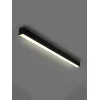 kelvo® ORION KLV-101-0362-V2 Γραμμικό Φωτιστικό Οροφής LED 72W 7200lm 120° AC 220-240V IP20 Ρυθμιζόμενο Λευκό CCT με Χειριστήριο από 2700K έως 6000K Dimmable - Lumileds SMD Chip - Μαύρο Ματ - Μ120 x Π5.5 x Υ7cm - 3 Χρόνια Εγγύηση