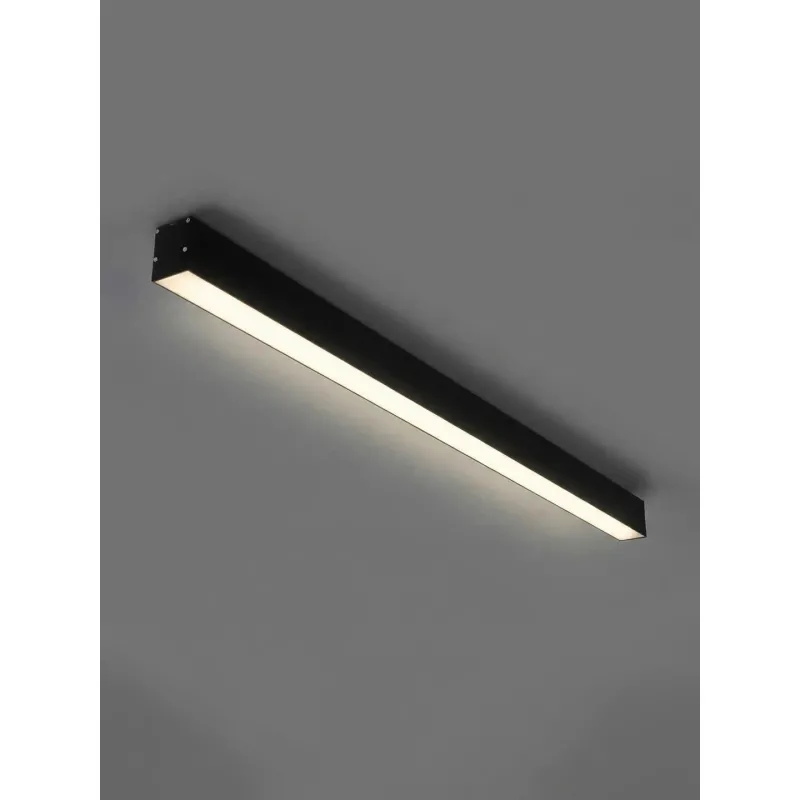 kelvo® ORION KLV-101-0362-V2 Γραμμικό Φωτιστικό Οροφής LED 72W 7200lm 120° AC 220-240V IP20 Ρυθμιζόμενο Λευκό CCT με Χειριστήριο από 2700K έως 6000K Dimmable - Lumileds SMD Chip - Μαύρο Ματ - Μ120 x Π5.5 x Υ7cm - 3 Χρόνια Εγγύηση
