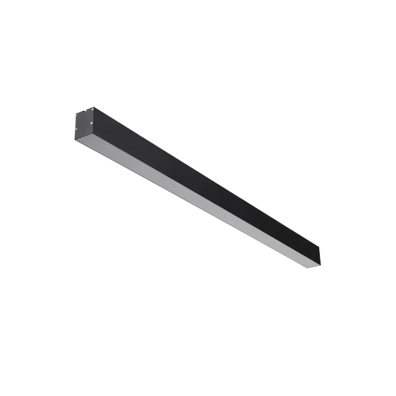 kelvo® ORION KLV-101-0362-V2 Γραμμικό Φωτιστικό Οροφής LED 72W 7200lm 120° AC 220-240V IP20 Ρυθμιζόμενο Λευκό CCT με Χειριστήριο από 2700K έως 6000K Dimmable - Lumileds SMD Chip - Μαύρο Ματ - Μ120 x Π5.5 x Υ7cm - 3 Χρόνια Εγγύηση