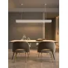 kelvo® ORION KLV-101-0363 Κρεμαστό Γραμμικό Φωτιστικό Οροφής LED 72W 7200lm 120° AC 220-240V IP20 Ρυθμιζόμενο Λευκό CCT με Χειριστήριο από 2700K έως 6000K Dimmable - Lumileds SMD Chip - Λευκό Ματ - Μ120 x Π5 x Υ7.5cm - 3 Χρόνια Εγγύηση