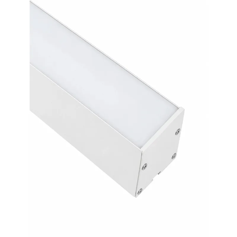 kelvo® ORION KLV-101-0363 Κρεμαστό Γραμμικό Φωτιστικό Οροφής LED 72W 7200lm 120° AC 220-240V IP20 Ρυθμιζόμενο Λευκό CCT με Χειριστήριο από 2700K έως 6000K Dimmable - Lumileds SMD Chip - Λευκό Ματ - Μ120 x Π5 x Υ7.5cm - 3 Χρόνια Εγγύηση