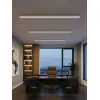 kelvo® ORION KLV-101-0363-V2 Γραμμικό Φωτιστικό Οροφής LED 72W 7200lm 120° AC 220-240V IP20 Ρυθμιζόμενο Λευκό CCT με Χειριστήριο από 2700K έως 6000K Dimmable - Lumileds SMD Chip - Λευκό Ματ - Μ120 x Π5 x Υ7.5cm - 3 Χρόνια Εγγύηση