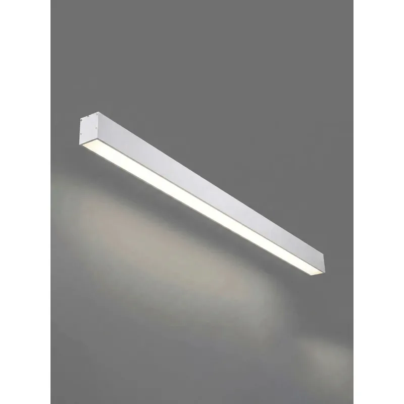 kelvo® ORION KLV-101-0363-V2 Γραμμικό Φωτιστικό Οροφής LED 72W 7200lm 120° AC 220-240V IP20 Ρυθμιζόμενο Λευκό CCT με Χειριστήριο από 2700K έως 6000K Dimmable - Lumileds SMD Chip - Λευκό Ματ - Μ120 x Π5 x Υ7.5cm - 3 Χρόνια Εγγύηση