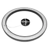 kelvo® RA KLV-101-0369 Κρεμαστό Φωτιστικό Οροφής LED 100W 10000lm 120° AC 220-240V IP20 Ρυθμιζόμενο Λευκό CCT με Χειριστήριο από 2700K έως 6000K Dimmable - Lumileds SMD Chip - Μαύρο Ματ - Μ120 x Π120 x Υ8cm - 3 Χρόνια Εγγύηση