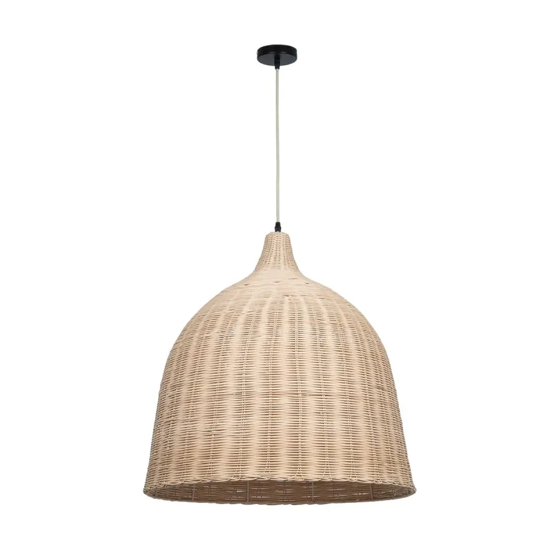 kelvo® BAHAMAS KLV-102-0003 Κρεμαστό Φωτιστικό Οροφής για Λάμπα με Ντουί E27 AC 220-240V IP20 - Μπεζ - Μ60 x Π60 x Υ60cm