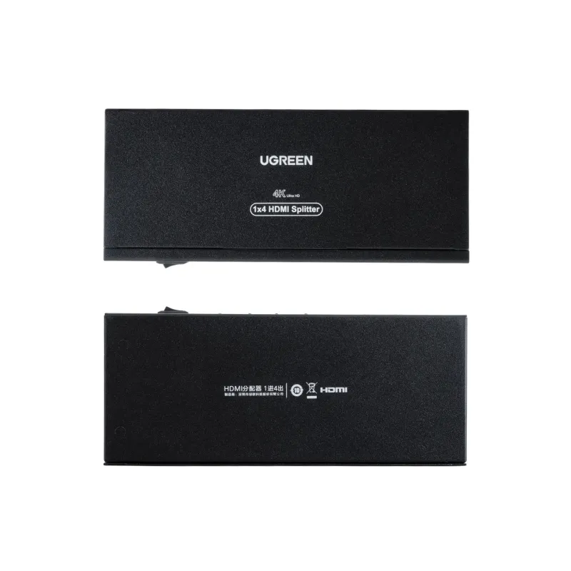 GLOBOSTAR® UGREEN-1x4 41019 Ugreen 1x4 All in One 4K HDMI Signal Splitter για LED Video Controllers - Input Signal W3840 x H2160@60Hz - Είσοδος 1 HDMI σε Έξοδο 4 HDMI - AC 220-240V IP20 - Μ17.7 x Π7.5 x Υ2cm - 2 Χρόνια Εγγύηση
