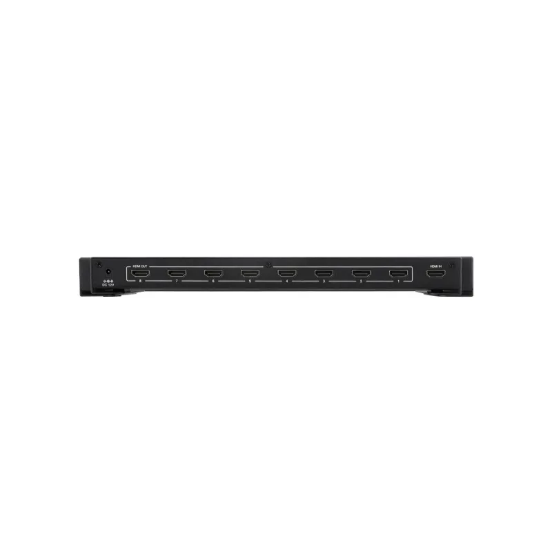 GLOBOSTAR® UGREEN-1x8 41020 Ugreen 1x8 All in One 4K HDMI Signal Splitter για LED Video Controllers - Input Signal W3840 x H2160@60Hz - Είσοδος 1 HDMI σε Έξοδο 8 HDMI - AC 220-240V IP20 - Μ30 x Π9 x Υ3.2cm - 2 Χρόνια Εγγύηση