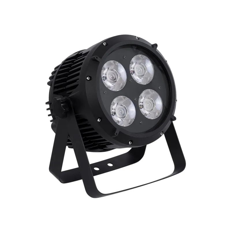 GloboStar® 51119 TYPHON Επαγγελματική Κεφαλή PAR DMX512 200W AC 220V-240V - SPOT - 15° OSRAM LED Αδιάβροχη IP65 - CCT Θερμό Λευκό 2700K - Φυσικό Λευκό 4500K - Ψυχρό Λευκό 6000K - Μαύρο - L23.2 x W22 x H33cm