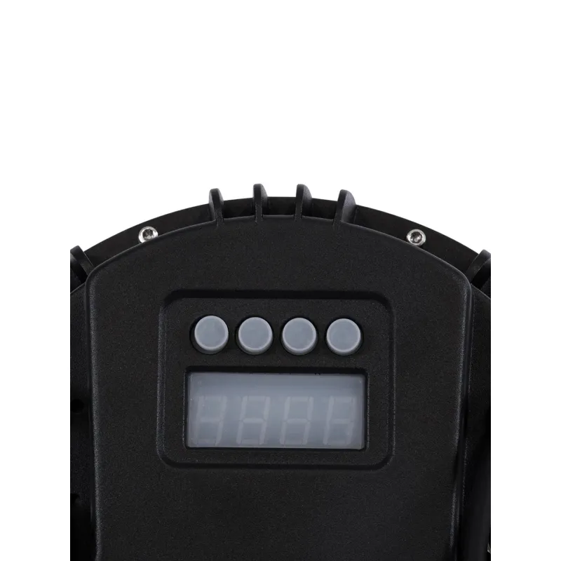GloboStar® 51119 TYPHON Επαγγελματική Κεφαλή PAR DMX512 200W AC 220V-240V - SPOT - 15° OSRAM LED Αδιάβροχη IP65 - CCT Θερμό Λευκό 2700K - Φυσικό Λευκό 4500K - Ψυχρό Λευκό 6000K - Μαύρο - L23.2 x W22 x H33cm