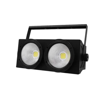 Προβολέας LED COB DMX512 Strobe Blinder Matrix Light 200 Watt (2x100w) Ψυχρό Λευκό 6000k GloboStar 51162