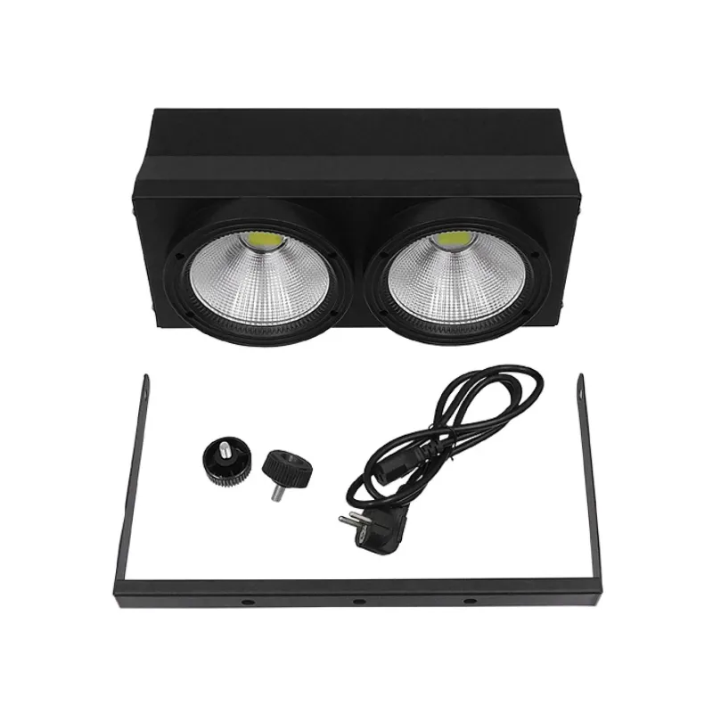 Προβολέας LED COB DMX512 Strobe Blinder Matrix Light 200 Watt (2x100w) Ψυχρό Λευκό 6000k GloboStar 51162