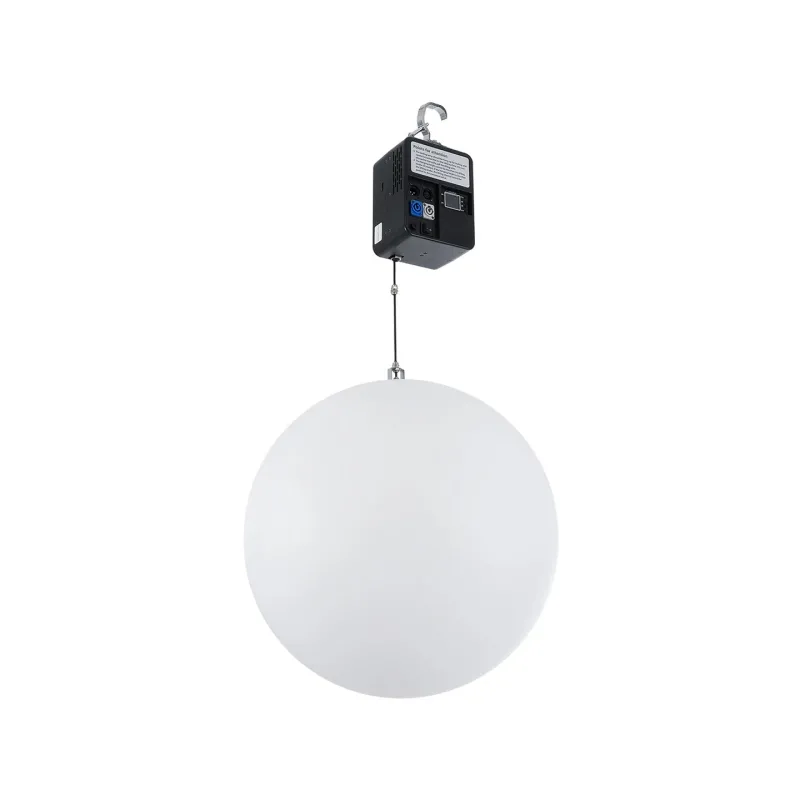GloboStar® 51203 LIFT BALL Επαγγελματικό Φωτιστικό Ειδικών Εφέ Φ60cm KINETIC BALL Light CREE LED 4in1 15W - 15 x 1W LED SMD Chips RGBW - Μέγιστο Μήκος Ανύψωσης 3.5 Μέτρα - AC 220V-240V DMX512 Display on Body - Μαύρο - Μ17 x Π13 x Υ26cm - 2 Χρόνια Εγγύση GloboStar® 51203 LIFT BALL Επαγγελματικό Φωτιστικό Ειδικών Εφέ Φ60cm KINETIC BALL Light CREE LED 4in1 15W - 15 x 1W LED SMD Chips RGBW - Μέγιστο Μήκος Ανύψωσης 3.5 Μέτρα - AC 220V-240V DMX512 Display on Body - Μαύρο - Μ17 x Π13 x Υ26cm - 2 Χρόνια Εγγύση