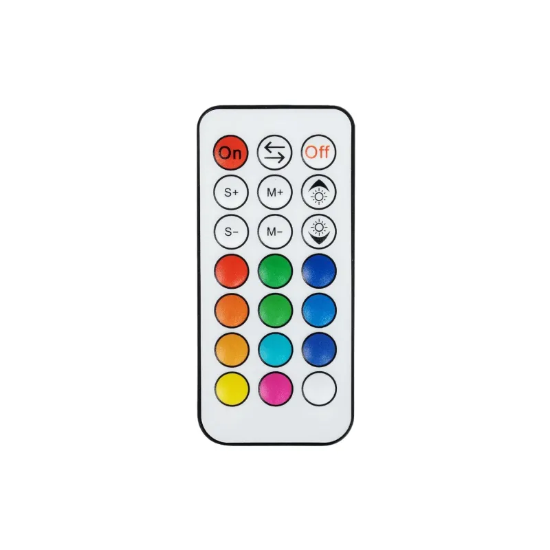 GLOBOSTAR® 73430 AURORA RGB+CCT Controller 5CH DC 12-24V 4A 100W Max IP20 - WiFi + RF 2.4GHz Ασύρματο Χειριστήριο - M5.5xΠ3xΥ2cm - 2 Χρόνια Εγγύηση
