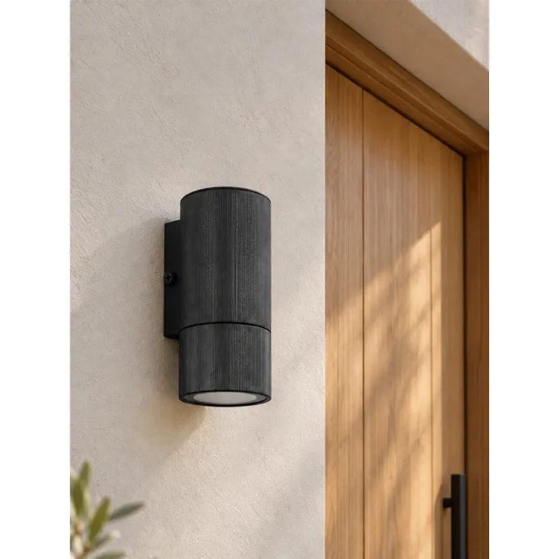 GLOBOSTAR® WALLY 77876 Μοντέρνο Φωτιστικό Τοίχου - Απλίκα με Ντουί 1 x GU10 AC 220-240V Αδιάβροχο IP65 - Μαύρο Ματ - Μ6.5 x Π9 x Υ13.5cm GLOBOSTAR® WALLY 77876 Μοντέρνο Φωτιστικό Τοίχου - Απλίκα με Ντουί 1 x GU10 AC 220-240V Αδιάβροχο IP65 - Μαύρο Ματ - Μ6.5 x Π9 x Υ13.5cm