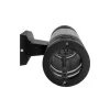 GLOBOSTAR® ORION 77887 Μοντέρνο Φωτιστικό Τοίχου - Απλίκα με Ντουί 2 x GU10 AC 220-240V Αδιάβροχο IP65 - Μαύρο Ματ - Μ9 x Π15 x Υ35.5cm