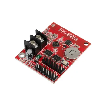 GLOBOSTAR® CARD-FK-8Wa 90093 Κάρτα Εικόνας για Μονόχρωμες Κυλιόμενες Ψηφιακές Επιγραφές/Οθόνες DC 5V IP20 - 2048x16/1024x32 Pixels - Μ5.2 x Π4.1 x Υ1.6cm - 2 Χρόνια Εγγύηση