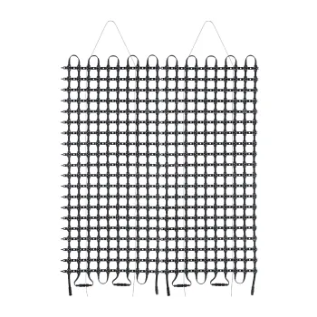 GloboStar® 90143 Digital Pixel Addressable Facade Soft Net Panel - Ψηφιακό Εύκαμπτο Δίχτυ Πάνελ Πρόσοψης Κτιρίων LED SMD 3535 300W/m2 400LED/m2 400PIXEL/m2 SPI/TTL Protocol IC UCS512B 18000lm/m2 120° DC 12V IP67 RGB - Μαύρο Σώμα - Μ100 x Π100 x Υ1.7cm