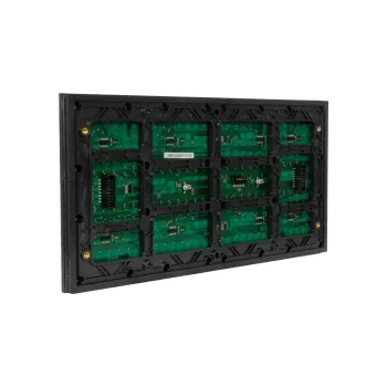 GLOBOSTAR® MODULCO 90384 Module Πλακίδιο Κυλιόμενης Ψηφιακής Επιγραφής/Οθόνης 32x16cm P10 LED 40W Nits ≥5500cd/㎡ DC 5V Αδιάβροχο IP65 Πορτοκαλί - Μ32 x Π1.5 x Υ16cm - 2 Χρόνια Εγγύηση