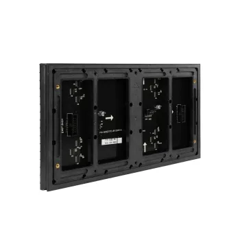 GLOBOSTAR® MODULCO 90385 Module Πλακίδιο Κυλιόμενης Ψηφιακής Επιγραφής/Οθόνης 32x16cm P10 LED 40W Nits ≥5500cd/㎡ DC 5V Αδιάβροχο IP65 RGB - Μ32 x Π1.8 x Υ16cm - 2 Χρόνια Εγγύηση