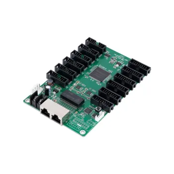 GloboStar® CARDULCO ZH-T12 90387 Professional LED Receiving Card 12 x HUB75 - Κάρτα Καναλιών για Ψηφιακές Οθόνες LED Video Wall - Loading Area W128 x H768 - Gray Level 65536 - Gigabit Network Linkable - DC 3.5~6V - IP20 Μ14.8 x Π9.6 x Υ1.7cm