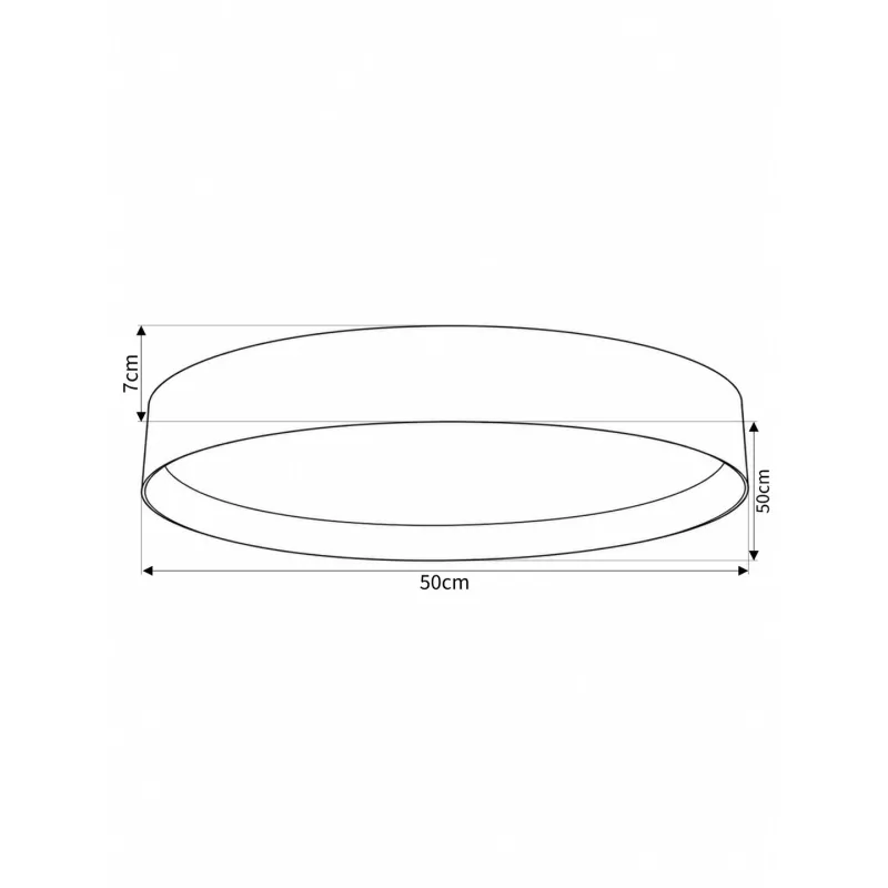 kelvo® RONDO KLV-101-0589-V2 Φωτιστικό Οροφής LED 36W 3600lm 120° AC 220-240V IP20 Ρυθμιζόμενο Λευκό CCT με Διακόπτη στο Driver 2700K/4500K/6000K Triac Dimmable - Lumileds SMD Chip & ENEC/TÜV Driver - Λευκό Ματ & Εφέ Ξύλου - Μ50 x Π50 x Υ7cm - 5 Χ
