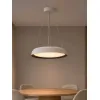 kelvo® VOLA KLV-101-0590 Κρεμαστό Φωτιστικό Οροφής LED 24W 2400lm 120° AC 220-240V IP20 Ρυθμιζόμενο Λευκό CCT με Διακόπτη στο Driver 2700K/4500K/6000K Triac Dimmable - Lumileds SMD Chip & ENEC/TÜV Driver - Μαύρο Ματ & Λευκό Ματ - Μ40 x Π40 x Υ7cm 