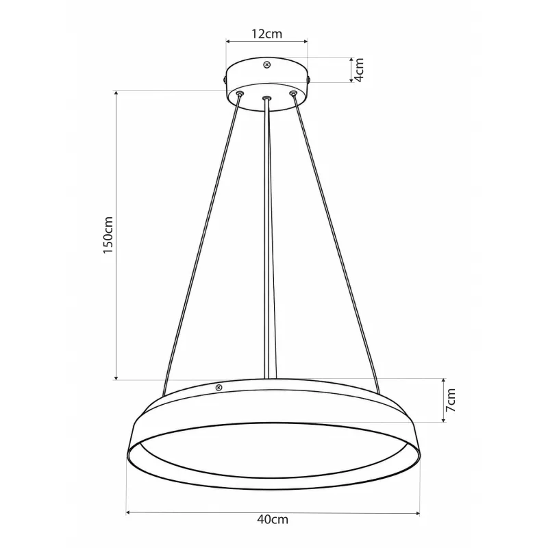 kelvo® VOLA KLV-101-0590 Κρεμαστό Φωτιστικό Οροφής LED 24W 2400lm 120° AC 220-240V IP20 Ρυθμιζόμενο Λευκό CCT με Διακόπτη στο Driver 2700K/4500K/6000K Triac Dimmable - Lumileds SMD Chip & ENEC/TÜV Driver - Μαύρο Ματ & Λευκό Ματ - Μ40 x Π40 x Υ7cm 