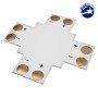 GLOBOSTAR® STRIPCON 77448 + Σύνδεσμος για Μονόχρωμη Ταινία LED 10mm σε 10mm IP20 - Λευκό - Μ3 x Π3 x Υ0.4cm