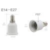 GLOBOSTAR® ADAPTOR 78974 Αντάπτορας/Μετατροπέας από Ντουί E14 σε E27 IP20 - Μ3.5 x Π3.5 x Υ6cm