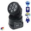 GLOBOSTAR® WASHAKI 51111 Επαγγελματική Κινούμενη Ρομποτική Κεφαλή Φωτισμού Moving Head WASH LED 84W (7 x 12W) RGBW 4in1 CREE LED Chips 25° Dimmable με DMX512 13 Καναλιών AC 220-240V IP20 - Μαύρο - Μ17.5 x Π18 x Υ24cm - 2 Χρόνια Εγγύηση GLOBOSTAR® WASHAKI 51111 Επαγγελματική Κινούμενη Ρομποτική Κεφαλή Φωτισμού Moving Head WASH LED 84W (7 x 12W) RGBW 4in1 CREE LED Chips 25° Dimmable με DMX512 13 Καναλιών AC 220-240V IP20 - Μαύρο - Μ17.5 x Π18 x Υ24cm - 2 Χρόνια Εγγύηση
