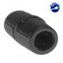 GLOBOSTAR® LIGHTUBE 22635 Διπλός σύνδεσμος Ι για Φωτοσωλήνα GloboStar 22515 Αδιάβροχο IP65 - Μ3.3 x Π1.4 x Υ1.4cm