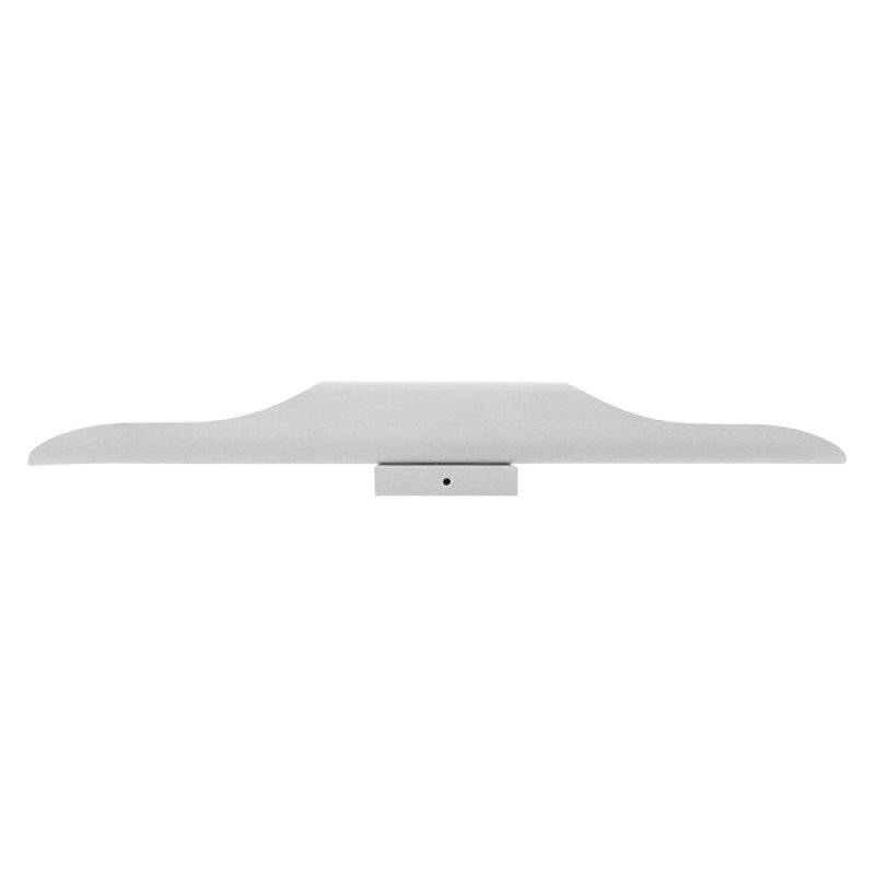 GLOBOSTAR® ESTERINA 01303 Μοντέρνο Φωτιστικό Τοίχου - Απλίκα με Ντουί 2 x E27 AC 220-240V IP20 - Λευκό & Χρυσό - Μ5.5 x Π8 x Υ60cm