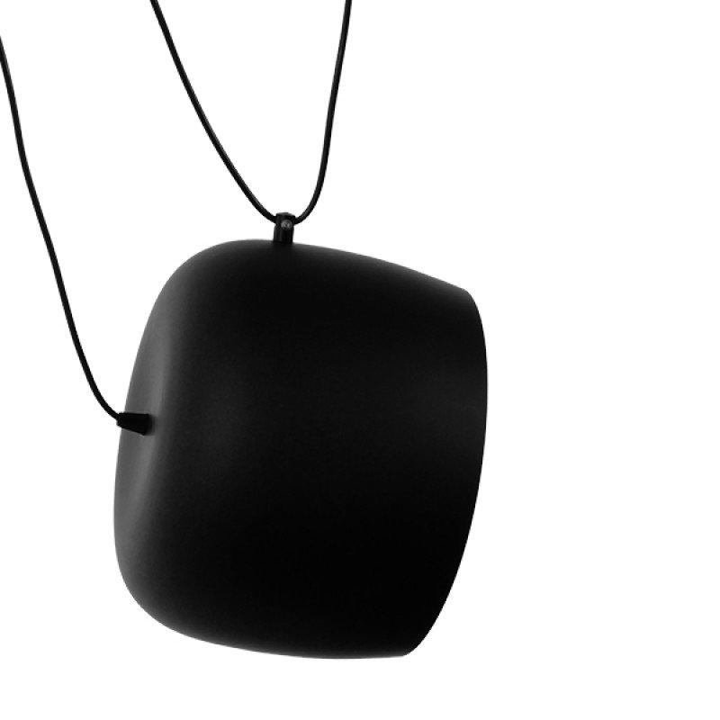 GLOBOSTAR® JASPER 01375 Μοντέρνο Κρεμαστό Φωτιστικό Οροφής με Ντουί 3 x E27 AC 220-240V IP20 - Μαύρο & Λευκό - Μ75 x Π75 x Υ22cm - Σετ 3 Τεμαχίων