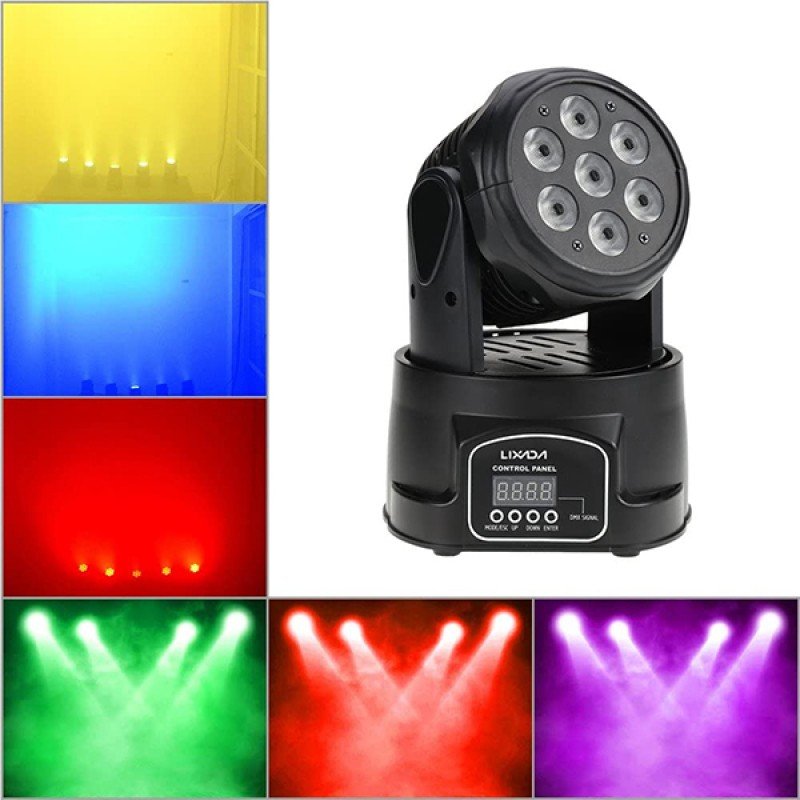 GLOBOSTAR® WASHAKI 51111 Επαγγελματική Κινούμενη Ρομποτική Κεφαλή Φωτισμού Moving Head WASH LED 84W (7 x 12W) RGBW 4in1 CREE LED Chips 25° Dimmable με DMX512 13 Καναλιών AC 220-240V IP20 - Μαύρο - Μ17.5 x Π18 x Υ24cm - 2 Χρόνια Εγγύηση GLOBOSTAR® WASHAKI 51111 Επαγγελματική Κινούμενη Ρομποτική Κεφαλή Φωτισμού Moving Head WASH LED 84W (7 x 12W) RGBW 4in1 CREE LED Chips 25° Dimmable με DMX512 13 Καναλιών AC 220-240V IP20 - Μαύρο - Μ17.5 x Π18 x Υ24cm - 2 Χρόνια Εγγύηση