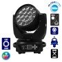 Κινούμενη Ρομποτική Κεφαλή Helios HAWKEYE 1 BEE EYE PRO 4in1 BEAM - WASH - ZΟΟΜ 4°-60° 19*12 Watt OSRAM LED RGBW 300W 230V DMX512 GloboStar 51152