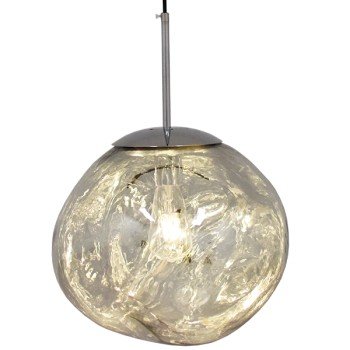 GLOBOSTAR® DIXAR 01464 Μοντέρνο Κρεμαστό Φωτιστικό Οροφής με Ντουί 1 x E27 AC 220-240V IP20 -Ασημί - Μ36 x Π36 x Υ45cm GLOBOSTAR® DIXAR 01464 Μοντέρνο Κρεμαστό Φωτιστικό Οροφής με Ντουί 1 x E27 AC 220-240V IP20 -Ασημί - Μ36 x Π36 x Υ45cm