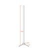 Μοντέρνο Minimal Επιδαπέδιο Μαύρο Φωτιστικό 150cm LED 24 Watt με Ασύρματο Χειριστήριο RF & Dimmer Θερμό Λευκό 3000k GloboStar ALIEN Design GLOBO-150-3