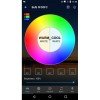 GloboStar® 73430 Ασύρματος Smart Home Wi-Fi LED RGBW + WW Controller με Χειριστήριο RF DC 9-28V Max 100W Μ5.5xΠ3xΥ2