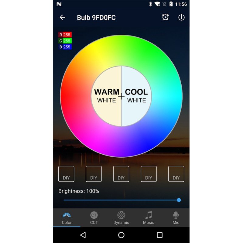 GloboStar® 73430 Ασύρματος Smart Home Wi-Fi LED RGBW + WW Controller με Χειριστήριο RF DC 9-28V Max 100W Μ5.5xΠ3xΥ2