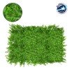 GLOBOSTAR® FERN 78422 Τεχνητό Πάνελ Φυλλωσιάς / Κάθετος Κήπος Βασιλική Φτέρη & Ίληξ - Πράσινο - Μ60 x Π9 x Υ40cm