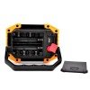 GLOBOSTAR® HELPLAMP 79037 Προβολέας Φακός Camping LED 20W 2000lm 120° DC 5V με Επαναφορτιζόμενη Μπαταρία Li-ion 3.6V 2x18650 4600mAh IP20 Ψυχρό Λευκό 6000K - Sanan COB Chip - Μαύρο & Κίτρινο - Μ11.5 x Π10 x Υ23cm - 1 Χρόνο Εγγύηση GLOBOSTAR® HELPLAMP 79037 Προβολέας Φακός Camping LED 20W 2000lm 120° DC 5V με Επαναφορτιζόμενη Μπαταρία Li-ion 3.6V 2x18650 4600mAh IP20 Ψυχρό Λευκό 6000K - Sanan COB Chip - Μαύρο & Κίτρινο - Μ11.5 x Π10 x Υ23cm - 1 Χρόνο Εγγύηση