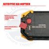 GLOBOSTAR® HELPLAMP 79037 Προβολέας Φακός Camping LED 20W 2000lm 120° DC 5V με Επαναφορτιζόμενη Μπαταρία Li-ion 3.6V 2x18650 4600mAh IP20 Ψυχρό Λευκό 6000K - Sanan COB Chip - Μαύρο & Κίτρινο - Μ11.5 x Π10 x Υ23cm - 1 Χρόνο Εγγύηση GLOBOSTAR® HELPLAMP 79037 Προβολέας Φακός Camping LED 20W 2000lm 120° DC 5V με Επαναφορτιζόμενη Μπαταρία Li-ion 3.6V 2x18650 4600mAh IP20 Ψυχρό Λευκό 6000K - Sanan COB Chip - Μαύρο & Κίτρινο - Μ11.5 x Π10 x Υ23cm - 1 Χρόνο Εγγύηση