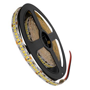GLOBOSTAR® LUXA 70241 Ταινία LED 16W/m 1920lm/m 120° DC 24V IP20 240 x SMD2835 Chip/m Φυσικό Λευκό 4500K Dimmable - Sanan SMD Chip - Μ500 x Π1 x Υ0.2cm - Ρολό 5 Μέτρων - 5 Χρόνια Εγγύηση