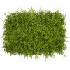 GLOBOSTAR® LEYLAND 78414 Τεχνητό Πάνελ Φυλλωσιάς / Κάθετος Κήπος Λέιλαντ & Νάνος Κισσός - Πράσινο - Μ60 x Π9 x Υ40cm