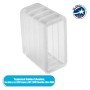 GLOBOSTAR® EPIWIDE-AB 70547 Τερματική Τάπα για Ταινία LED Αδιάβροχο IP65 - Διάφανο - Μ2.2 x Π1.5 x Υ0.8cm