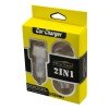 Globostar® 79502 Πράσινος Φορτιστής Αυτοκινήτου DC 12-24V με 3 Εξόδους USB DC 5V Max 3.1A 20W και Καλώδιο USB σε Type-C